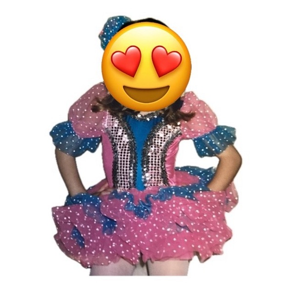 EUC dance recital costume worn once. Size Small child. - Picture 6 of 16